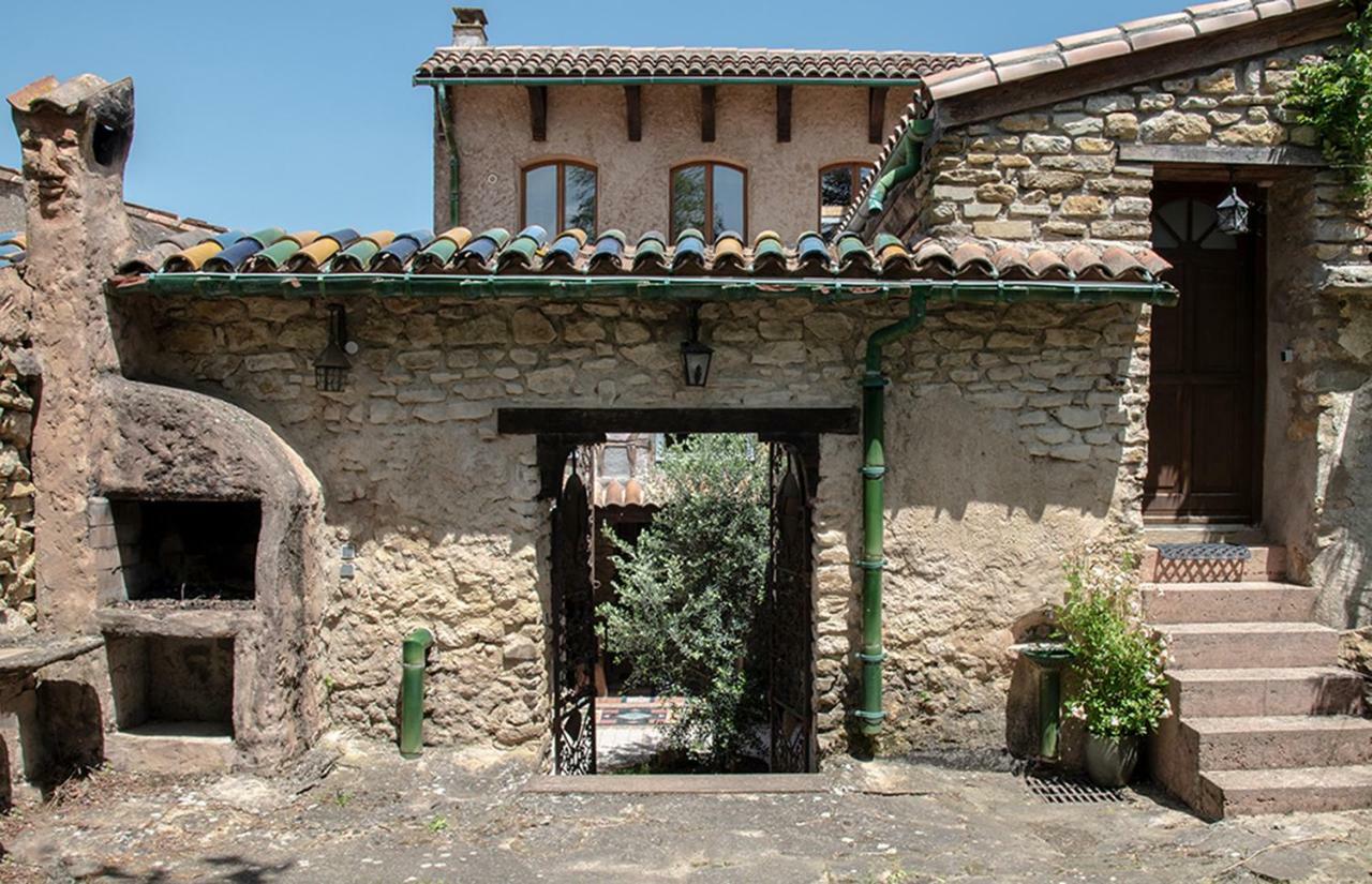 Ferienwohnung La Cour De L'Olivier Chalabre Exterior foto